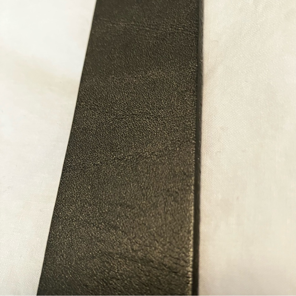 Filson Black Leather Men’s Belt - Size 46 - Picture 4 of 7